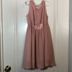 Pastel Pink Girl Dress Size 8